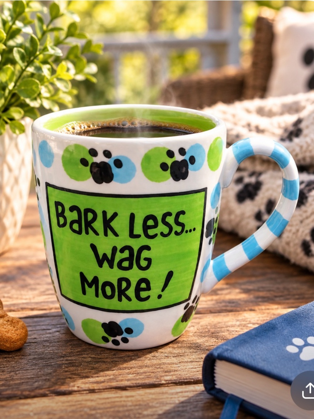 Laurie Veasey Dog Coffee Mug, by Our Name is Mud